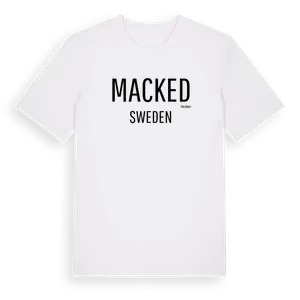 Macked i Sverige t-shirt – ekologisk bomull t-shirt från Pinshirt