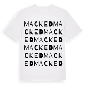 Macked ordlek t-shirt – ekologisk bomull t-shirt från Pinshirt