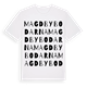 Magdbybodarna ordlek t-shirt