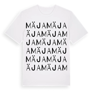 Mäja ordlek t-shirt – ekologisk bomull t-shirt från Pinshirt
