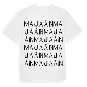 Majaån ordlek t-shirt – ekologisk bomull t-shirt från Pinshirt