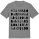 Mid Heather Gray t-shirt med Mäjansbodarna ordlek t-shirt