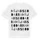 Mäjansbodarna ordlek t-shirt