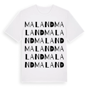 Maland ordlek t-shirt – ekologisk bomull t-shirt från Pinshirt