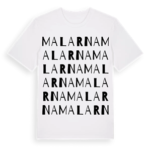 Malarna ordlek t-shirt – ekologisk bomull t-shirt från Pinshirt