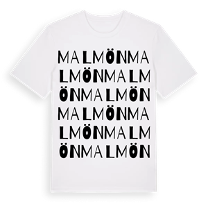 Malmön ordlek t-shirt – ekologisk bomull t-shirt från Pinshirt