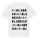 Marks grinna ordlek t-shirt