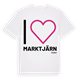 Jag älskar Marktjärn t-shirt stort tryck