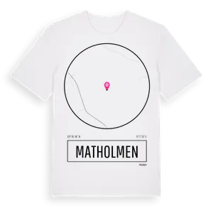 Matholmen t-shirt – ekologisk bomull t-shirt från Pinshirt