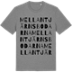 Mid Heather Gray t-shirt med Mellantjärnsbodarna ordlek t-shirt