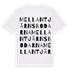 Mellantjärnsbodarna ordlek t-shirt