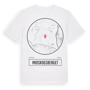 Midskogsberget t-shirt – ekologisk bomull t-shirt från Pinshirt