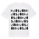Mjösjön ordlek t-shirt