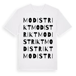 Mo distrikt ordlek t-shirt – ekologisk bomull t-shirt från Pinshirt