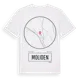 White t-shirt med Moliden t-shirt