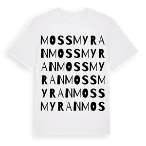 Mossmyran ordlek t-shirt – ekologisk bomull t-shirt från Pinshirt