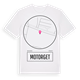 White t-shirt med Motorget t-shirt