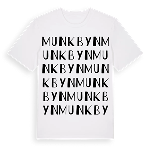 Munkbyn ordlek t-shirt – ekologisk bomull t-shirt från Pinshirt