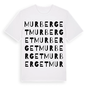 Murberget ordlek t-shirt – ekologisk bomull t-shirt från Pinshirt
