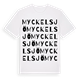 Myckelsjö ordlek t-shirt