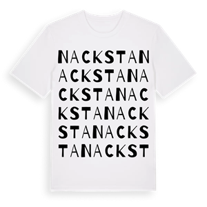 Nacksta ordlek t-shirt – ekologisk bomull t-shirt från Pinshirt