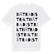 Nätra distrikt ordlek t-shirt