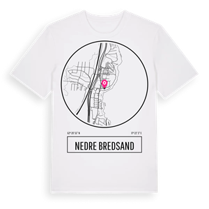Nedre Bredsand t-shirt – ekologisk bomull t-shirt från Pinshirt