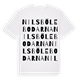 Nilsbölebodarna ordlek t-shirt