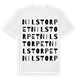 Nilstorpet ordlek t-shirt