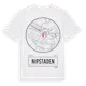 White t-shirt med Nipstaden t-shirt