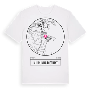 Njurunda distrikt t-shirt – ekologisk bomull t-shirt från Pinshirt