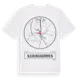 White t-shirt med Njurundabommen t-shirt