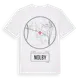 White t-shirt med Nolby t-shirt