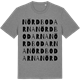 Mid Heather Gray t-shirt med Nördbodarna ordlek t-shirt