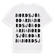Nordsjöbodarna ordlek t-shirt