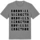 Mid Heather Gray t-shirt med Nordvallsberget ordlek t-shirt