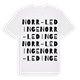 Norr-Ledinge ordlek t-shirt