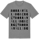 Mid Heather Gray t-shirt med Norra Vällingberget ordlek t-shirt