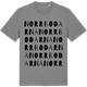 Mid Heather Gray t-shirt med Norrbodarna ordlek t-shirt