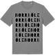 Mid Heather Gray t-shirt med Norrböle ordlek t-shirt