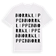 Norrklippen ordlek t-shirt