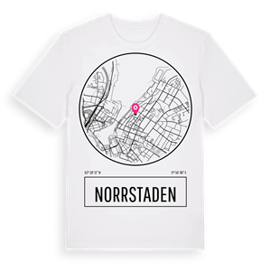 Norrstaden t-shirt – ekologisk bomull t-shirt från Pinshirt