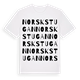 Norskstugan ordlek t-shirt
