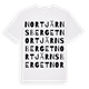 Nortjärnsberget ordlek t-shirt