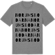 Mid Heather Gray t-shirt med Norumsbodarna ordlek t-shirt