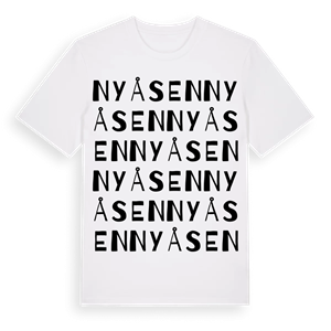 Nyåsen ordlek t-shirt – ekologisk bomull t-shirt från Pinshirt