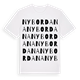 Nybordana ordlek t-shirt