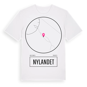 Nylandet t-shirt – ekologisk bomull t-shirt från Pinshirt