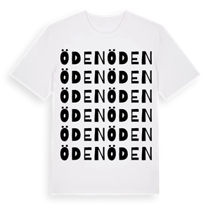 Öden ordlek t-shirt – ekologisk bomull t-shirt från Pinshirt