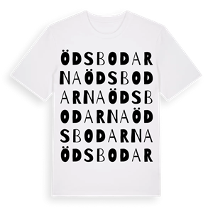 Ödsbodarna ordlek t-shirt – ekologisk bomull t-shirt från Pinshirt